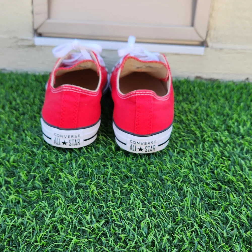 Converse Kids Red Sneakers - Picture 3 of 6